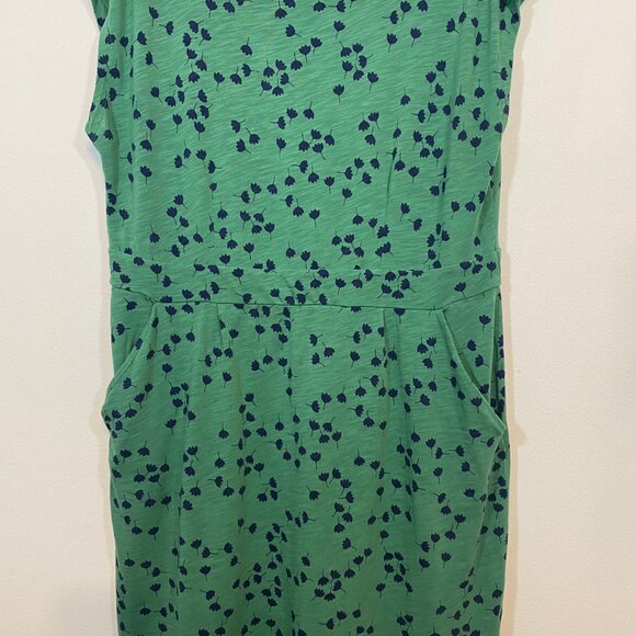 Boden Green Floral pattern dress US 16/18R - Picture 6 of 14